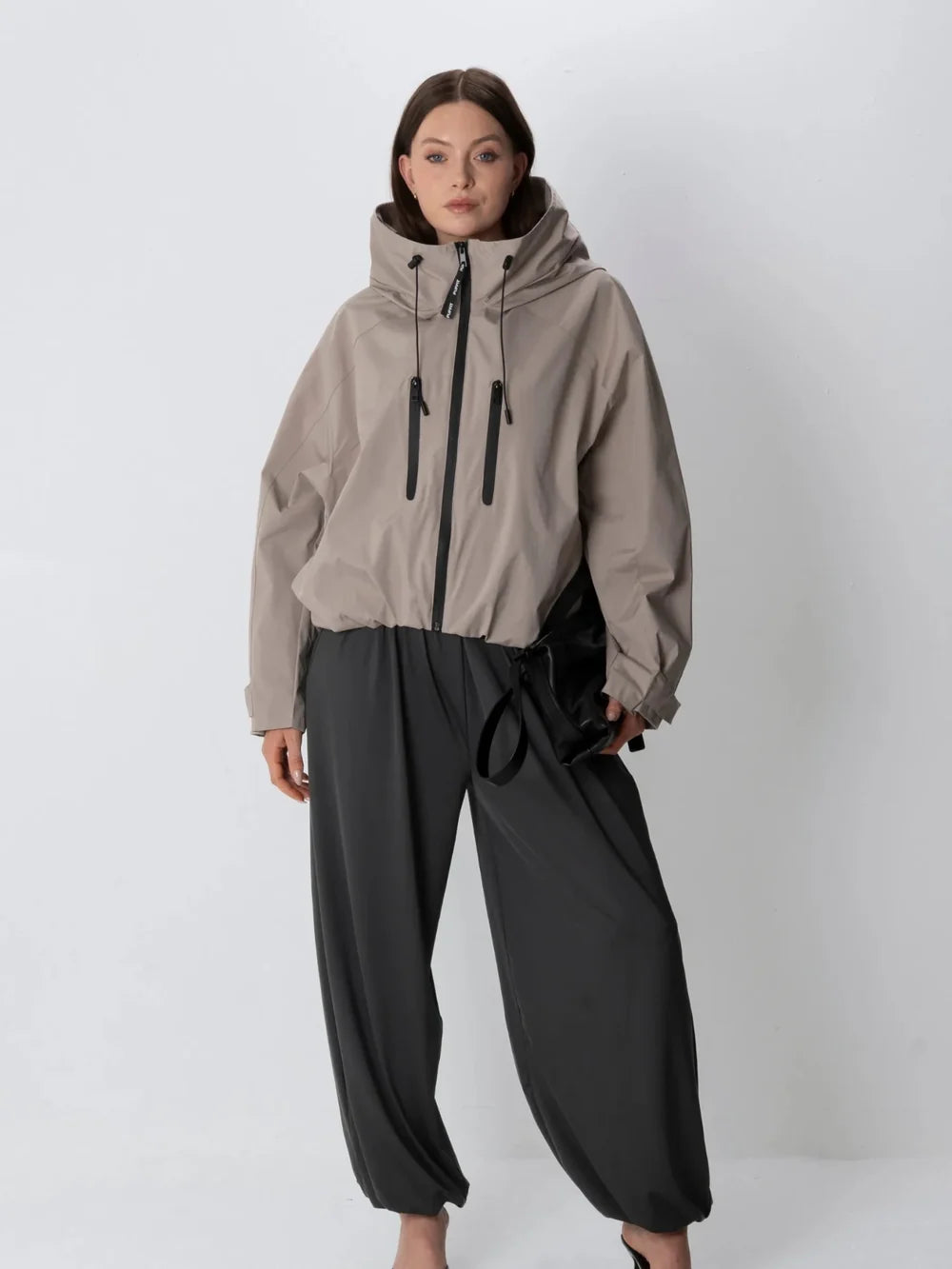 STM-TEX™ One Size Short Oversized Rain Jacket - Stay Puffit