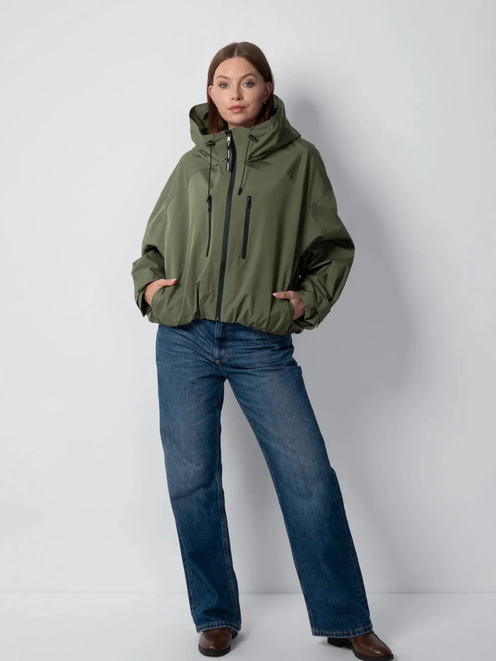 STM-TEX™ One Size Short Oversized Rain Jacket - Stay Puffit