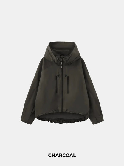 STM-TEX™ One Size Short Oversized Rain Jacket - Stay Puffit