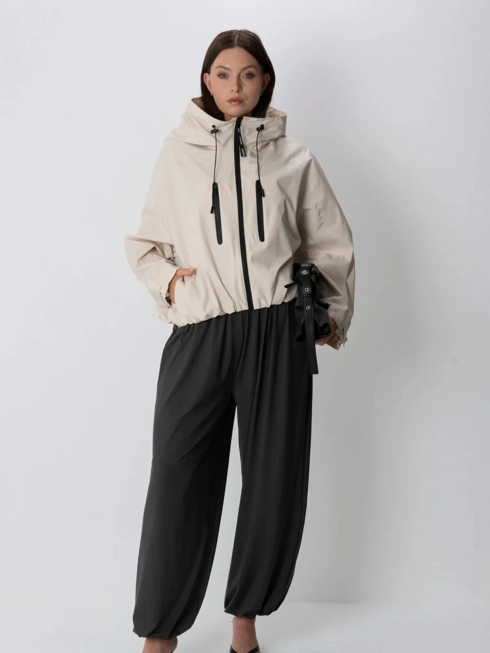 STM-TEX™ One Size Short Oversized Rain Jacket - Stay Puffit