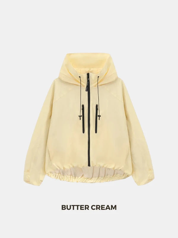 STM-TEX™ One Size Short Oversized Rain Jacket - Stay Puffit