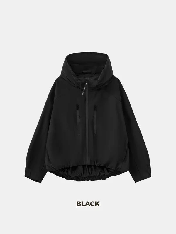 STM-TEX™ One Size Short Oversized Rain Jacket - Stay Puffit