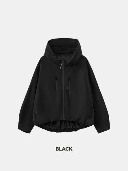 STM-TEX™ One Size Short Oversized Rain Jacket - Stay Puffit