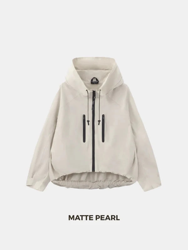 STM-TEX™ One Size Short Oversized Rain Jacket - Stay Puffit