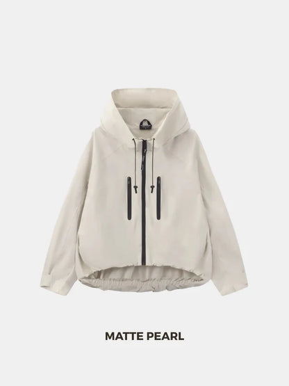 STM-TEX™ One Size Short Oversized Rain Jacket - Stay Puffit