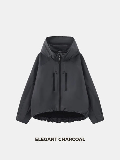STM-TEX™ One Size Short Oversized Rain Jacket - Stay Puffit
