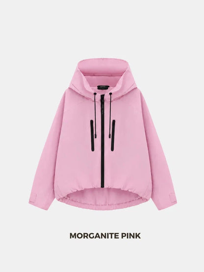 STM-TEX™ One Size Short Oversized Rain Jacket - Stay Puffit