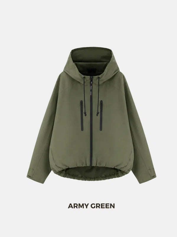 STM-TEX™ One Size Short Oversized Rain Jacket - Stay Puffit