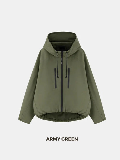 STM-TEX™ One Size Short Oversized Rain Jacket - Stay Puffit