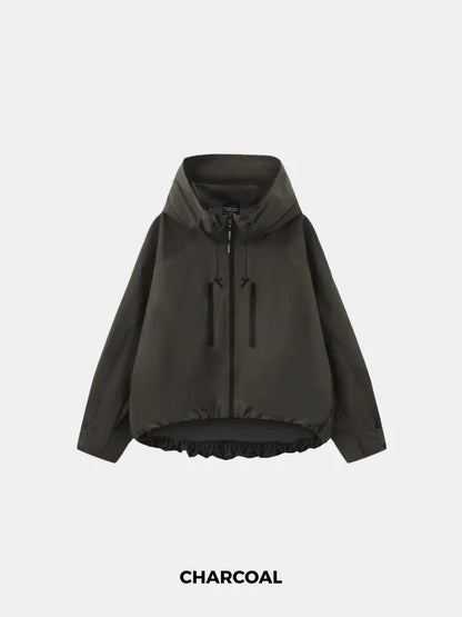 STM-TEX™ One Size Short Oversized Rain Jacket - Stay Puffit