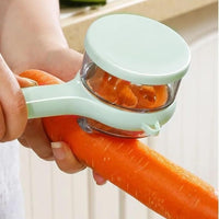 2-in-1 Vegetable Peeler With Storage Box