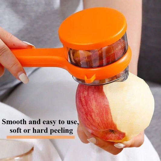 2-in-1 Vegetable Peeler With Storage Box