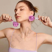 2pcs Crystal Ice Ball for Facials