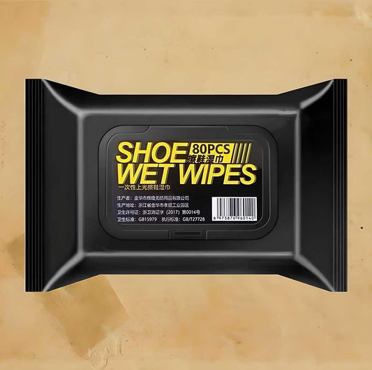 Instant Shoe Cleaner Wipes (80 Wipes Pack)