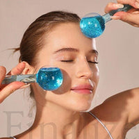 2pcs Crystal Ice Ball for Facials