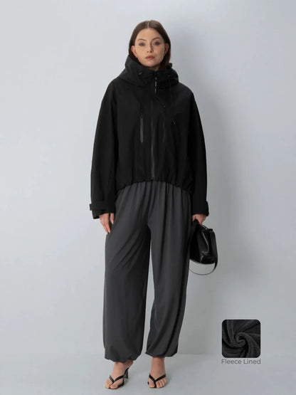 STM-TEX™ One Size Short Oversized Rain Jacket - Stay Puffit